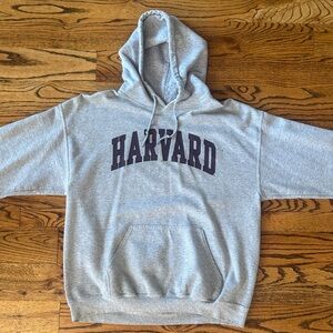 Gildan Light Gray Harvard Hoodie